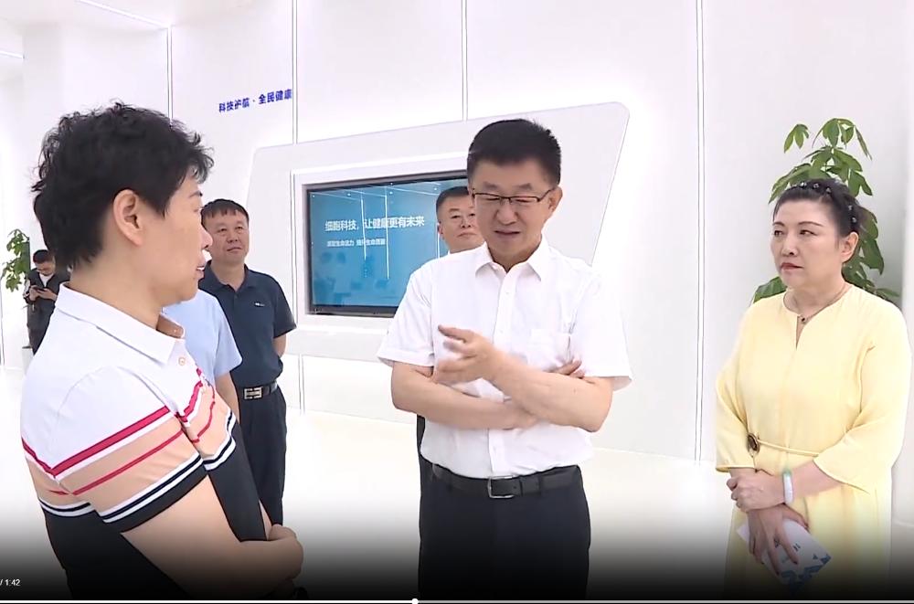 马宇骏在高新区调研检查