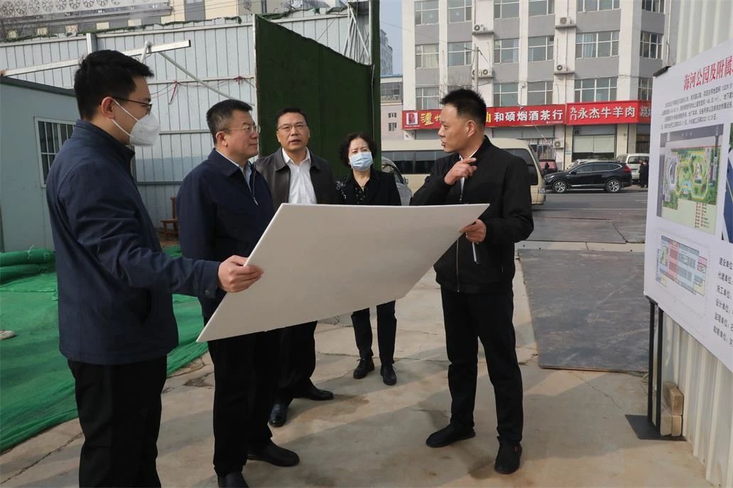 赵路新到长江街道调研-高新要闻-石家庄高新技术产业开发区