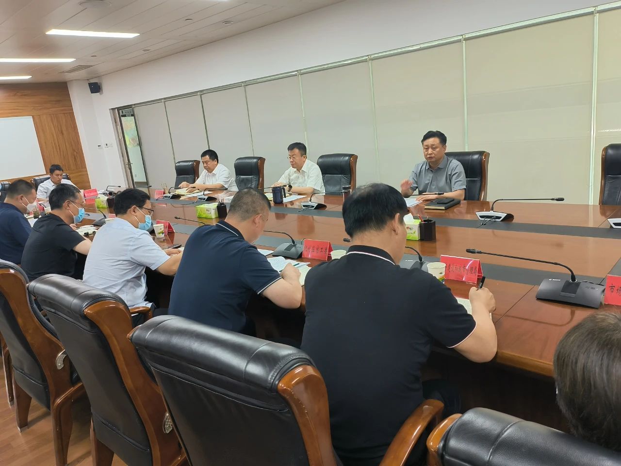 赵路新主持召开高新区大气污染防治工作调度会-高新要闻-石家庄高新